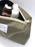 LORNA Makeup Bag - Army Green