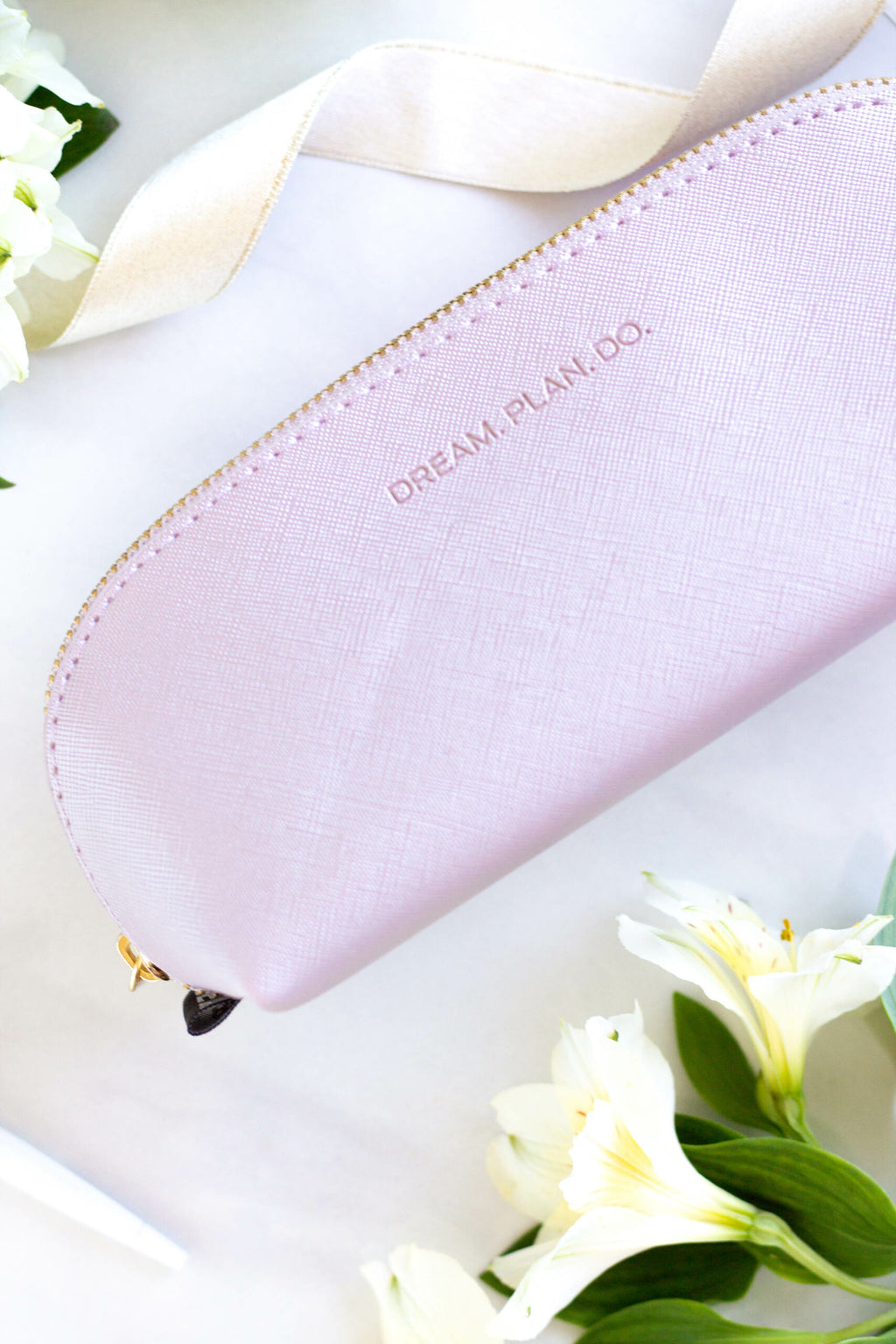 Pencil Case DREAM. PLAN. DO. - Purple