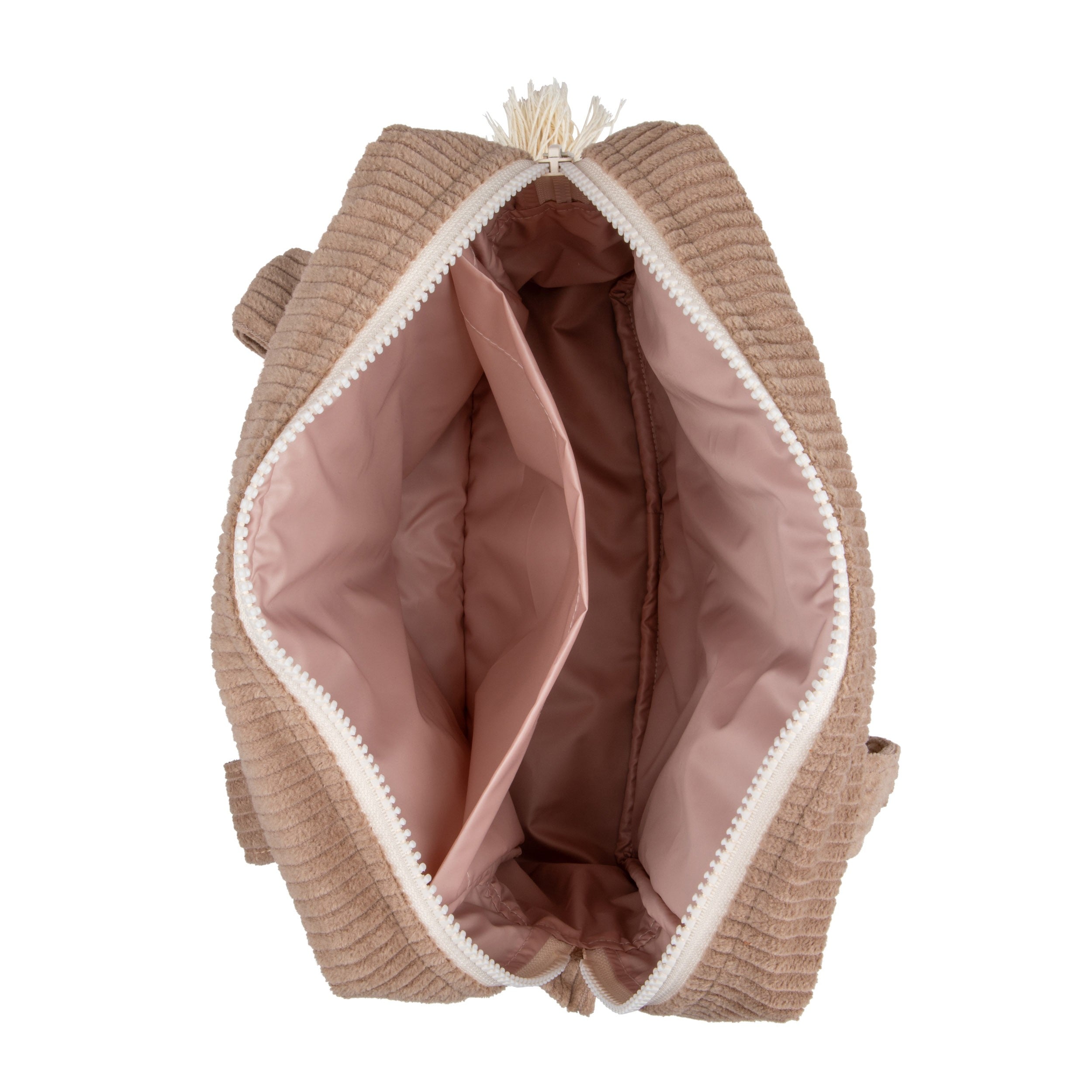 Large Make-Up Bag - Latte